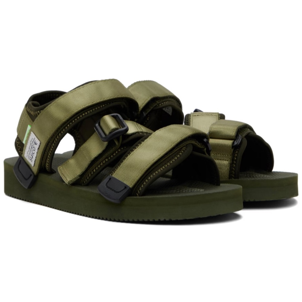 Suicoke Khaki Kisee - Cab Sandals